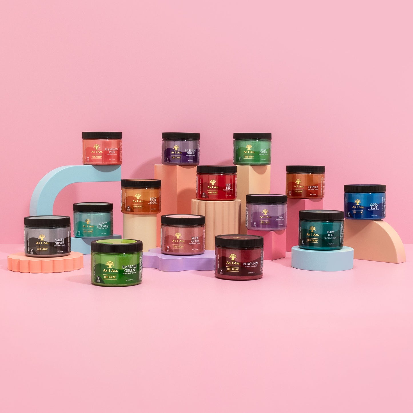 Krulkleur Jade Groen