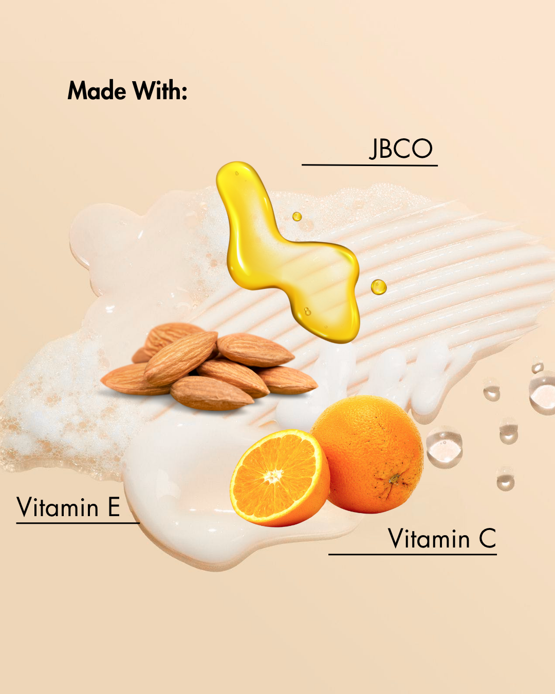 Jamaicaanse Zwarte Castorolie Smoothie ingrediënten dia