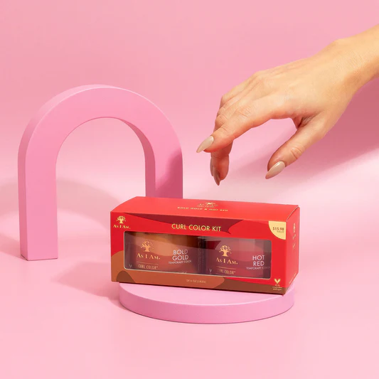 Krullen Kleur Kit Goud & Rood