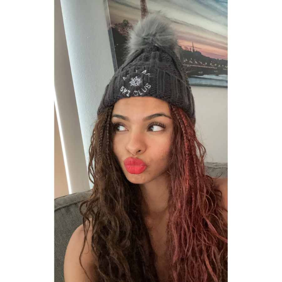 Ski Club Satijn Gevoerde muts