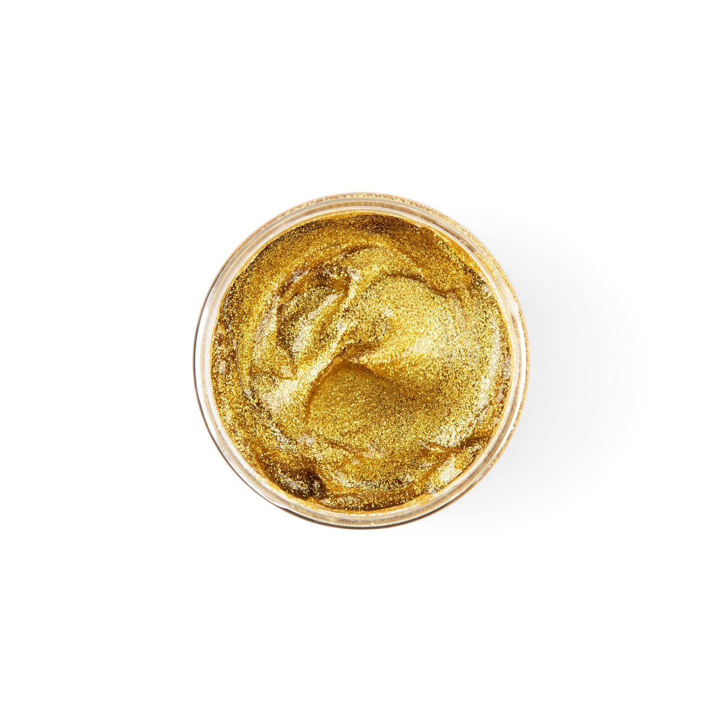 Krulkleur Glitter Goud Sterrenstof