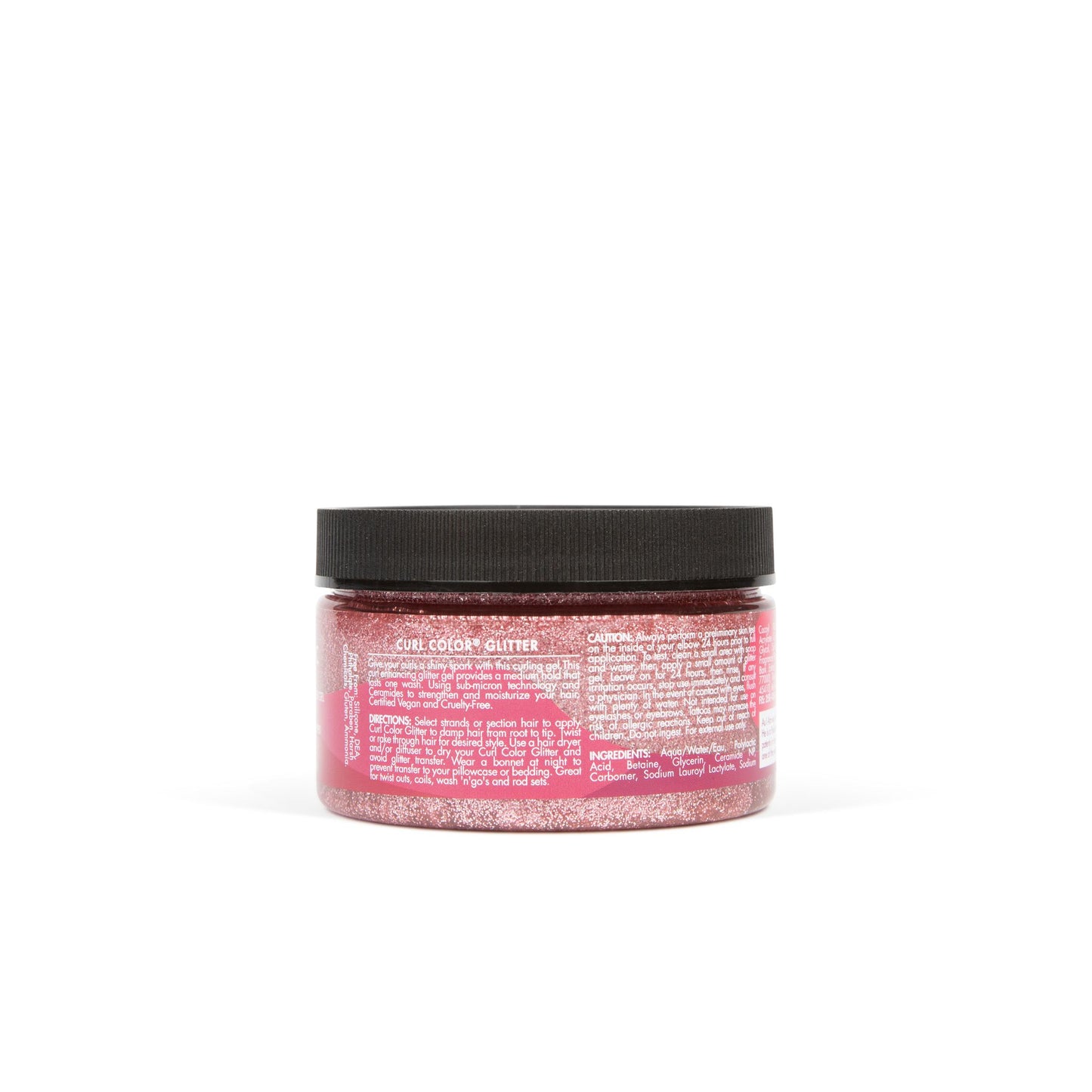 Krulkleur Glitter Kosmisch Roze