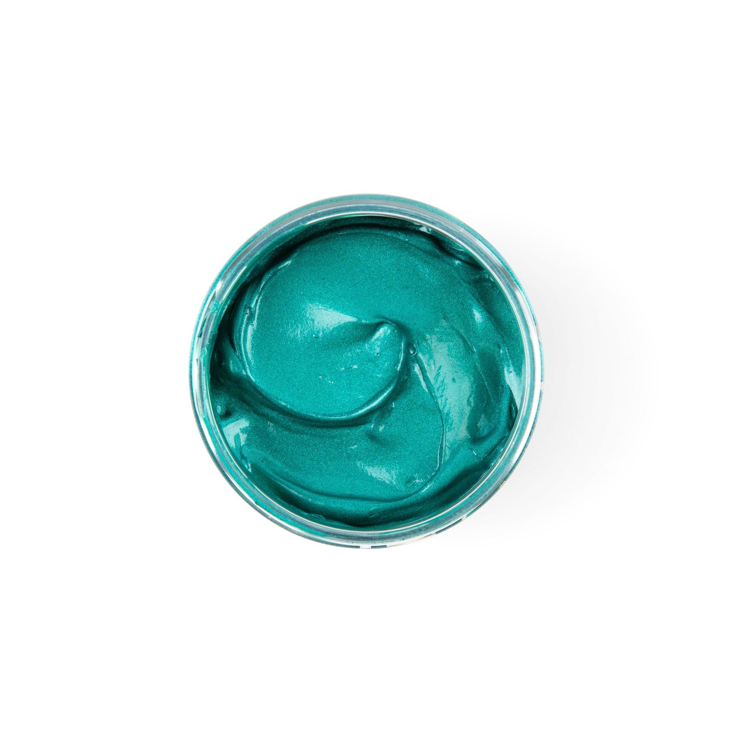 Krulkleur Donker Teal Groen