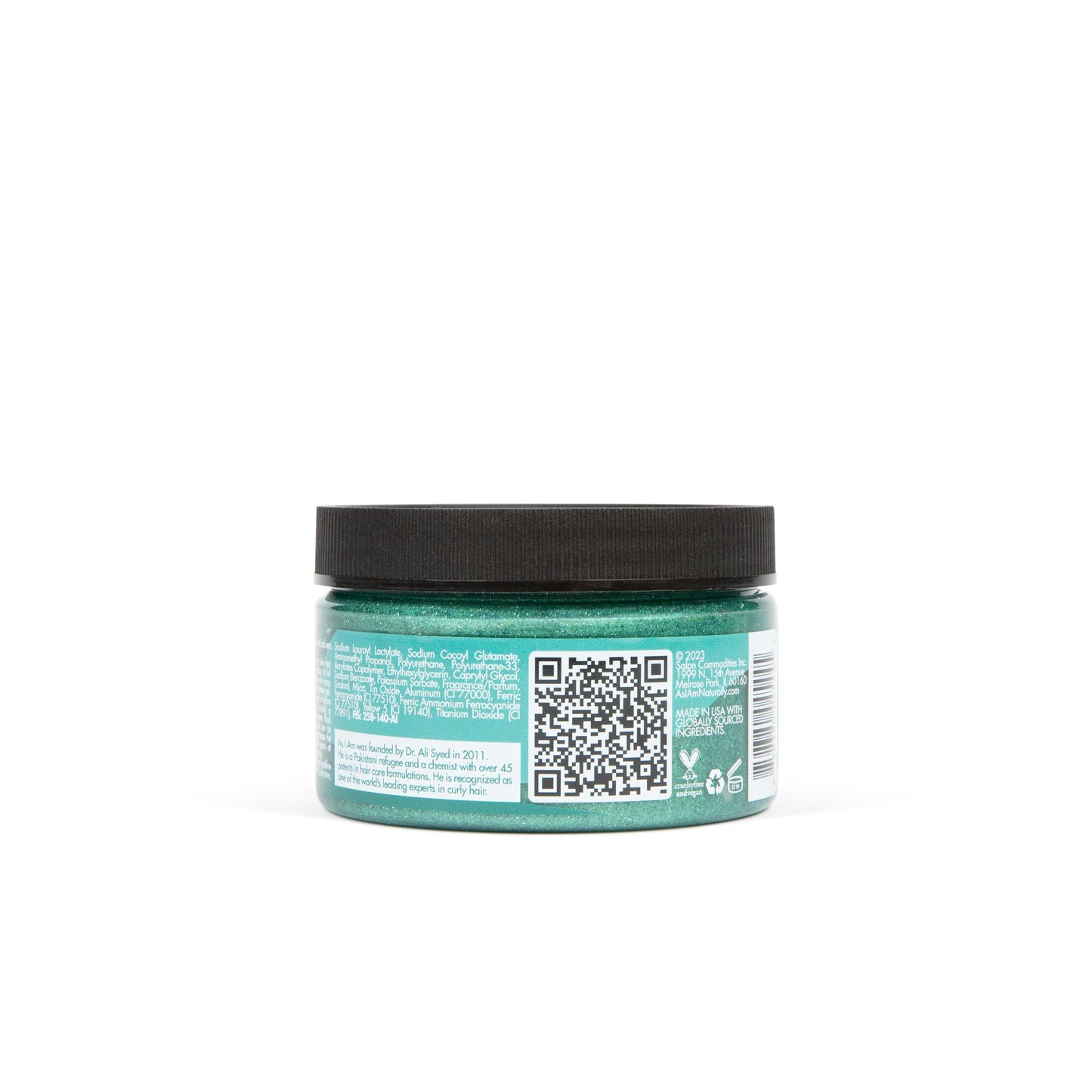 Krulkleur Glitter Seafoam Groen