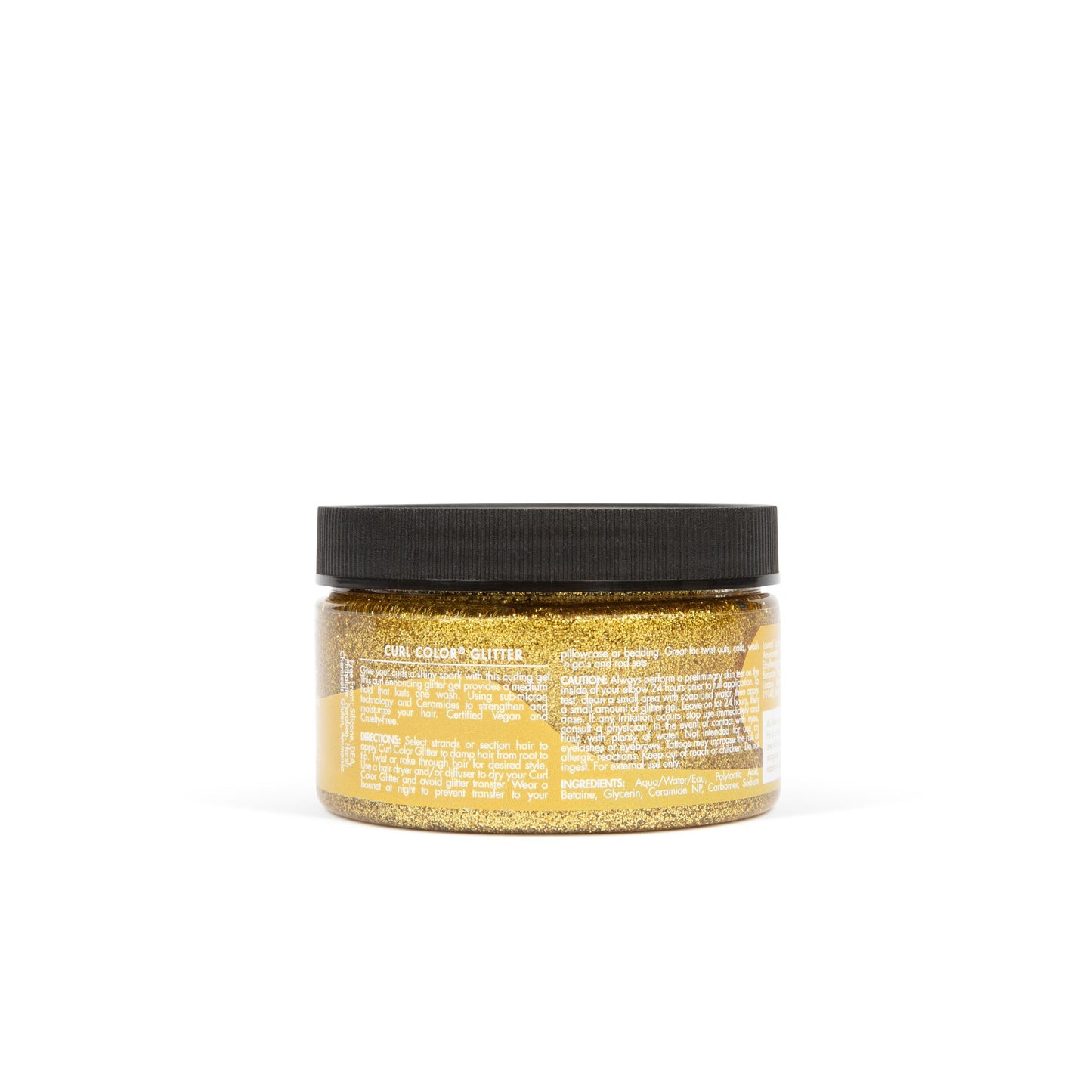 Krulkleur Glitter Goud Sterrenstof