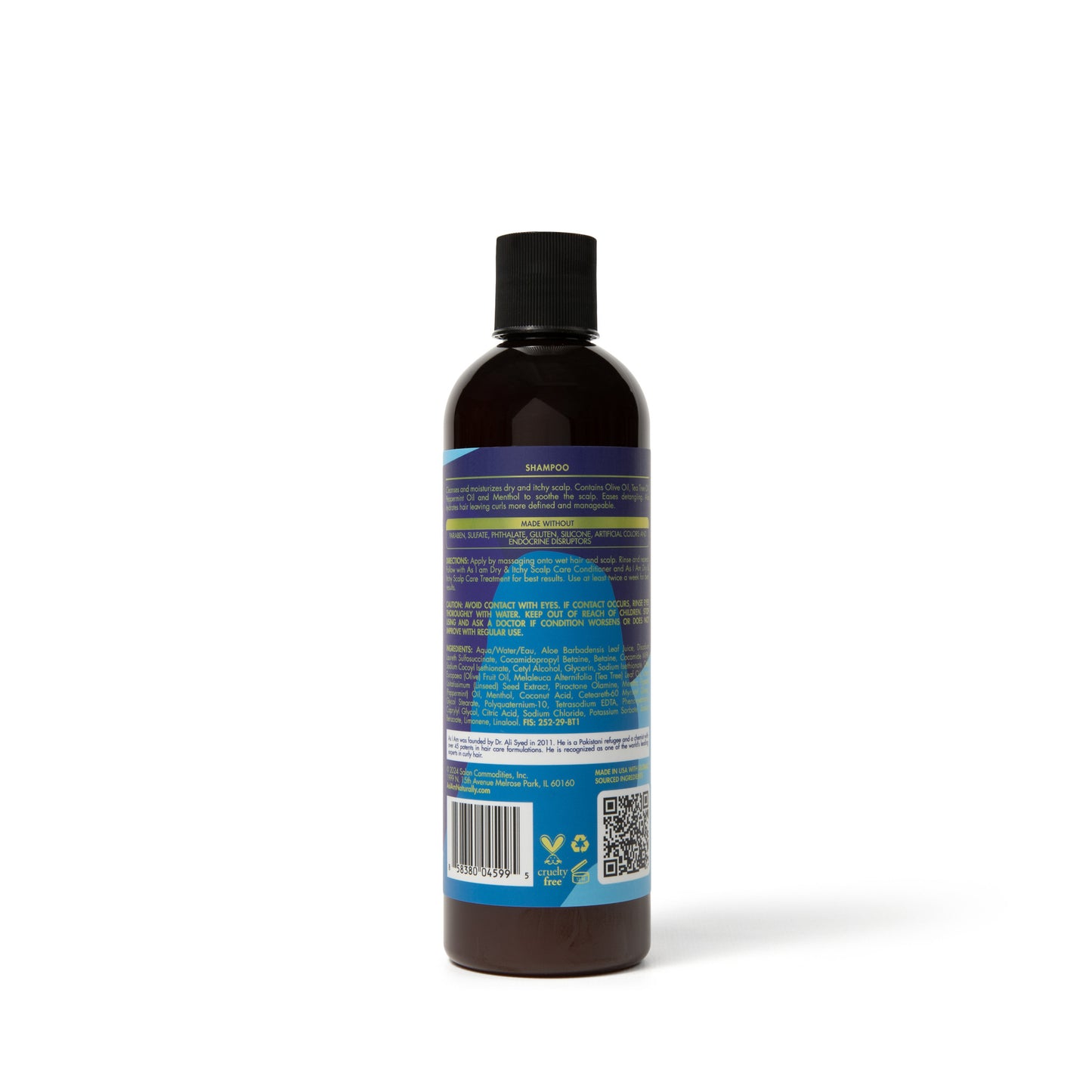 Droge en jeukende hoofdhuid verzorgende shampoo