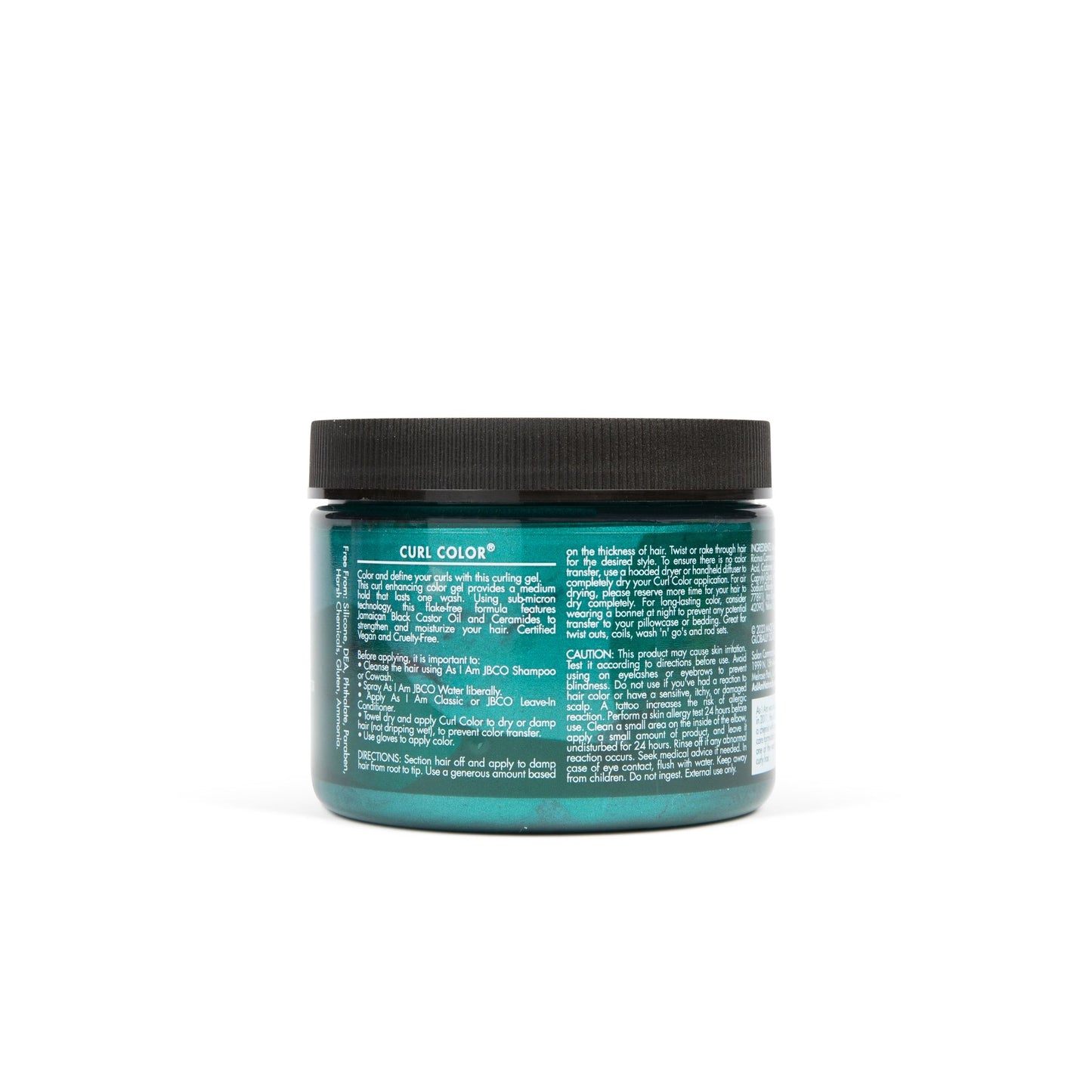 Krulkleur Donker Teal Groen