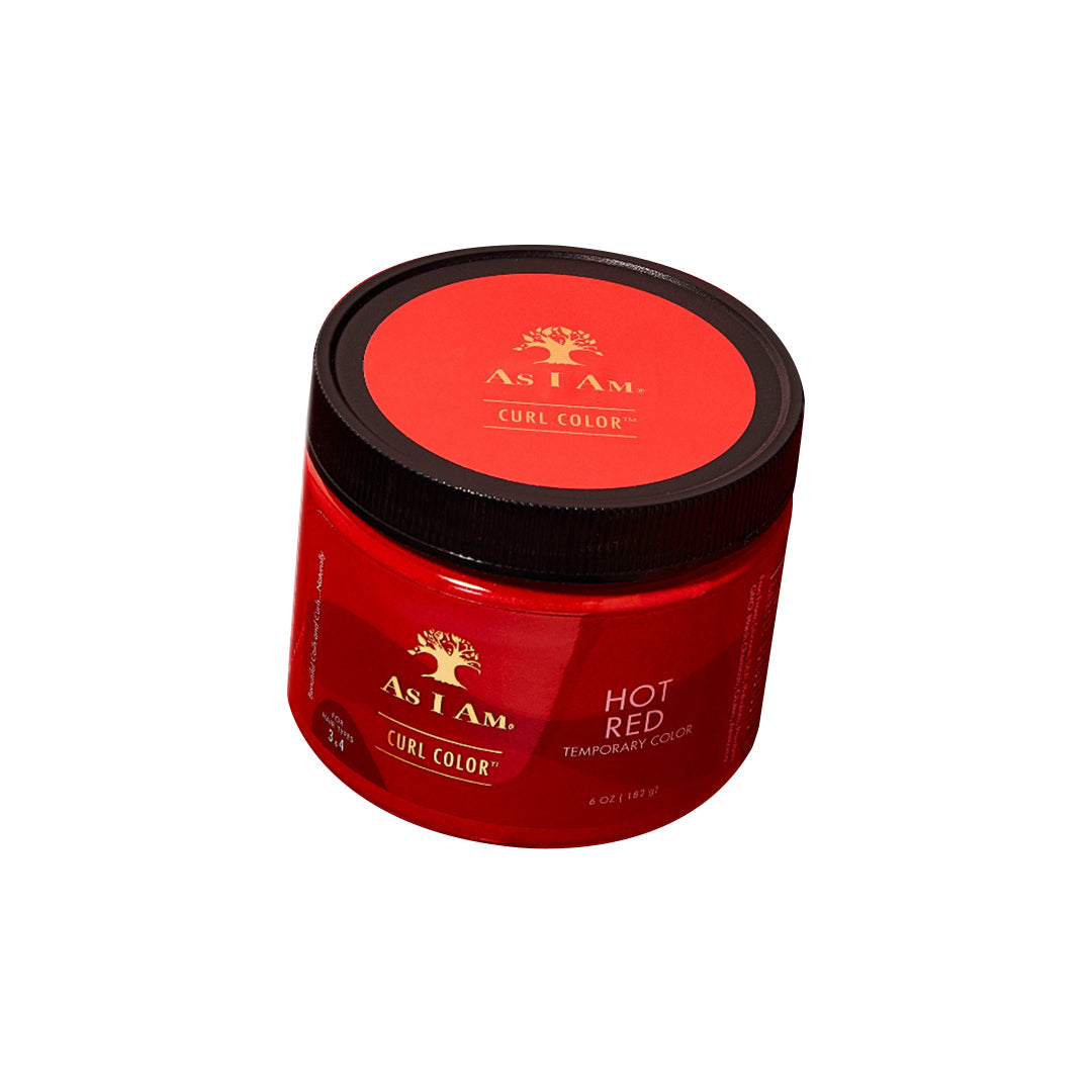 Krul Kleur Heet Rood