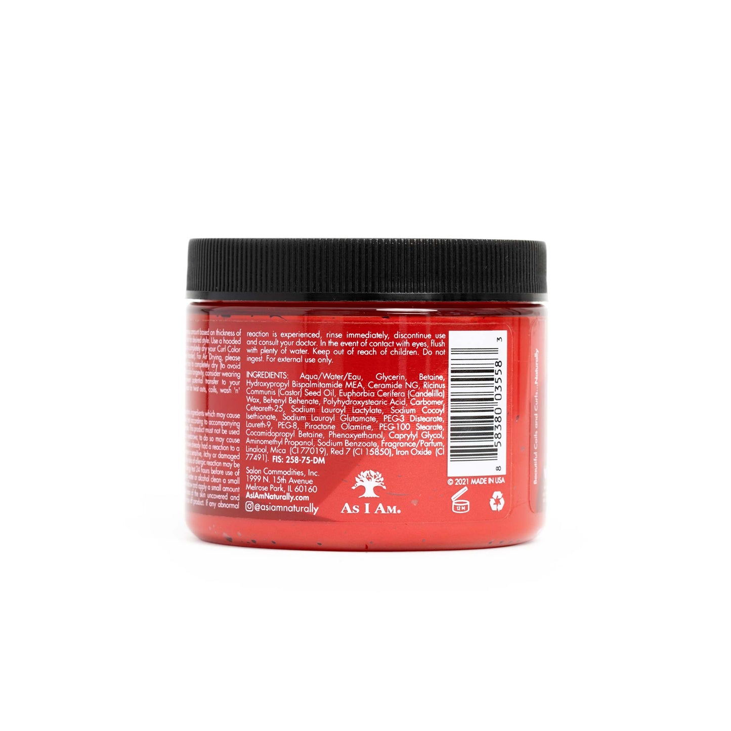 Krul Kleur Heet Rood