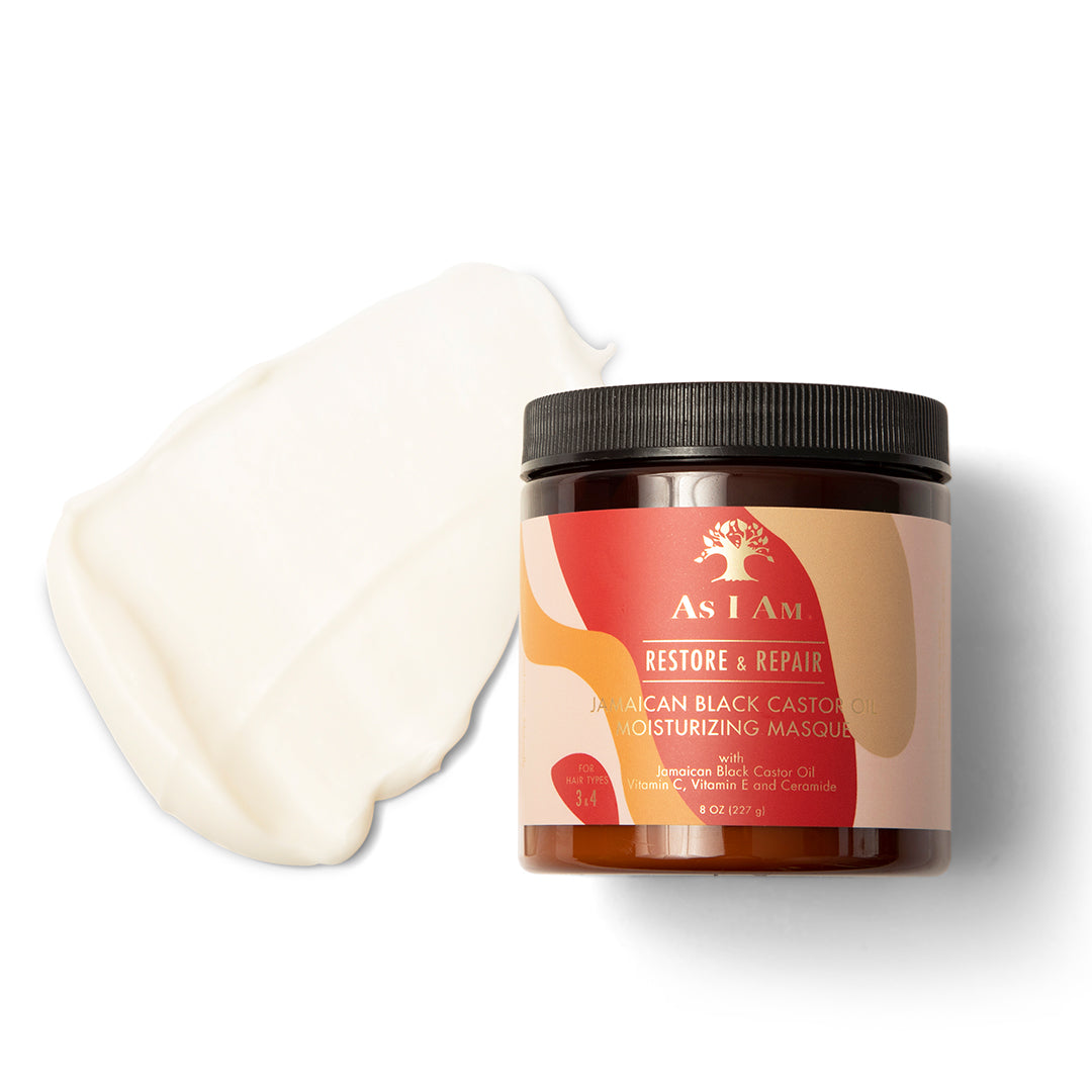 Jamaicaanse zwarte castorolie haarmasker