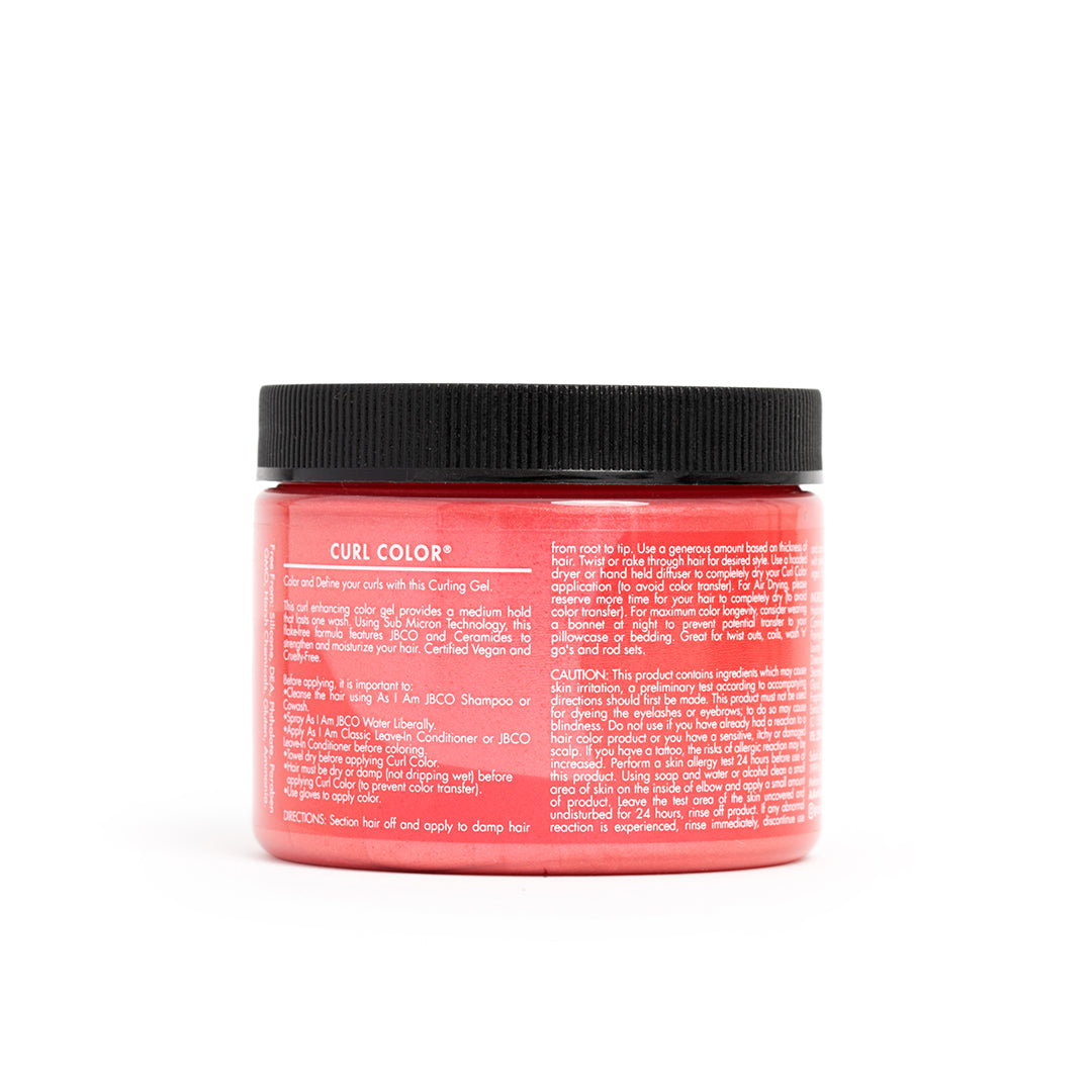 Krul Kleur Flamingo Roze