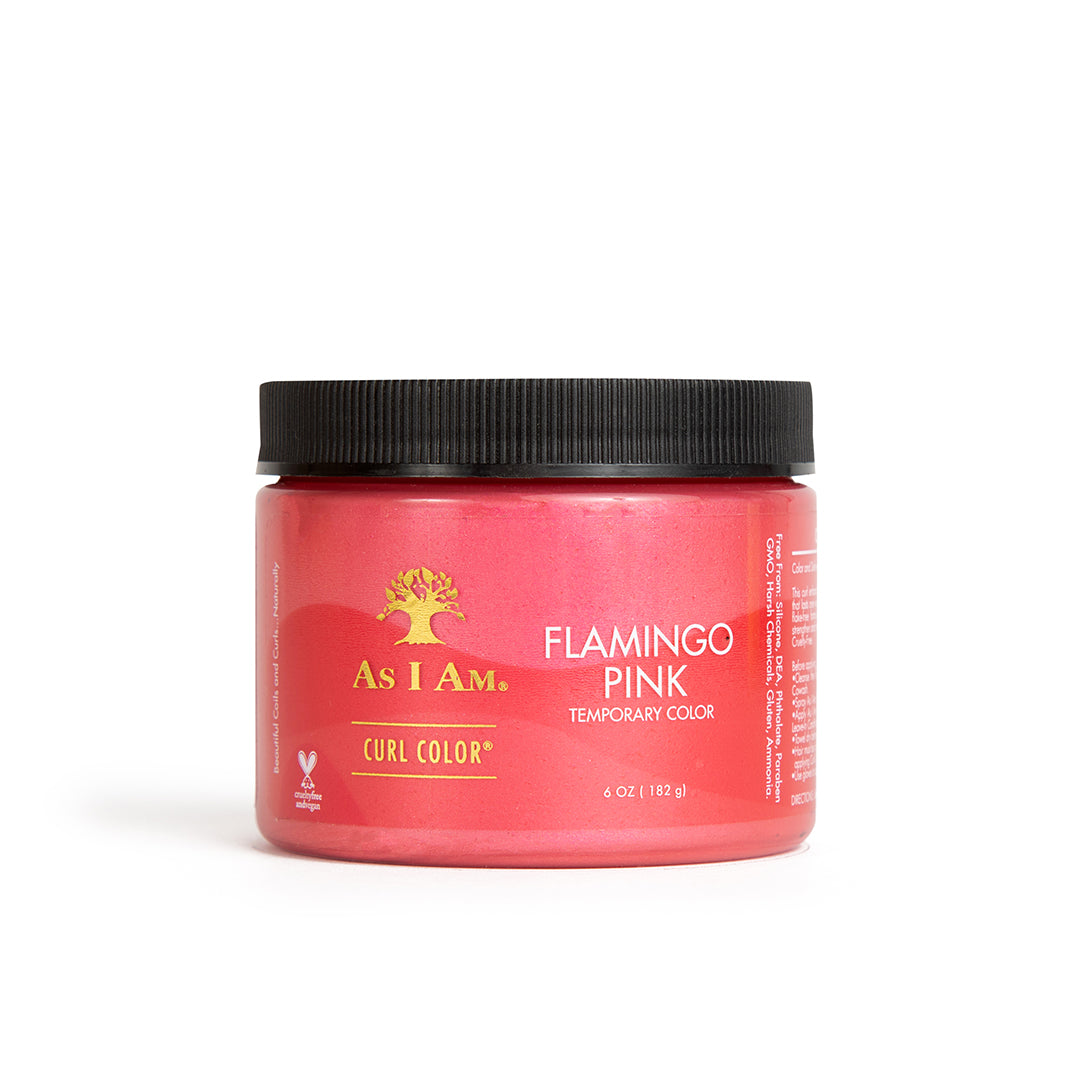 Krul Kleur Flamingo Roze