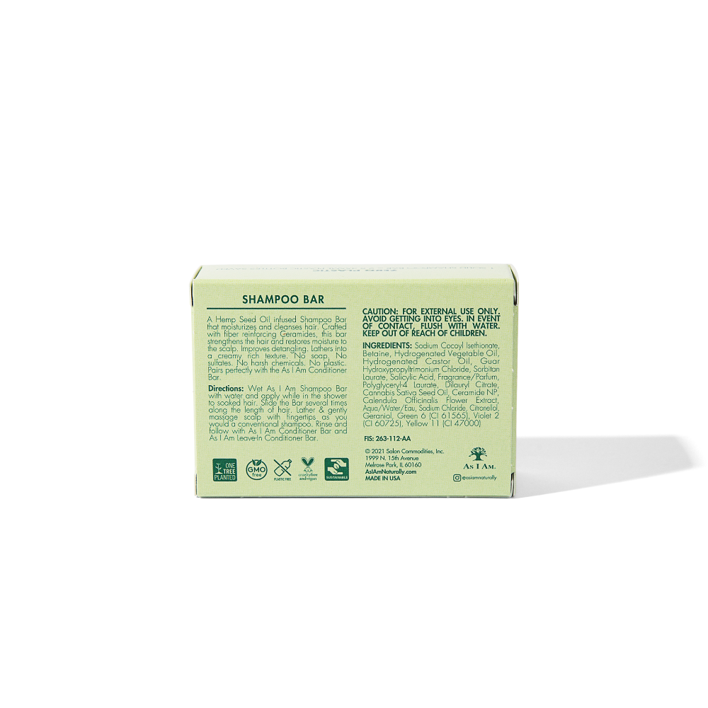 Hennepzaad Olie Shampoo Bar