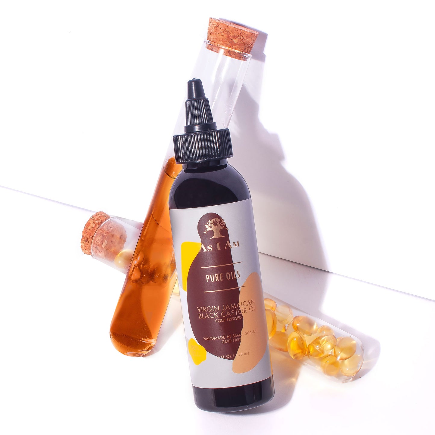 Pure Oliën Virgin Jamaicaanse Zwarte Ricinusolie