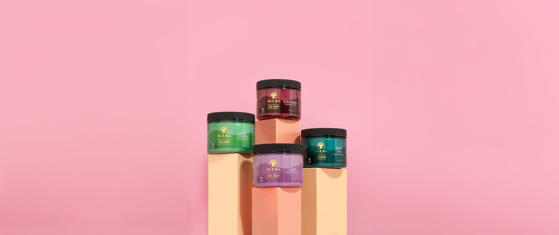 Maak kennis met de levendige nieuwe kleuren van As I Am Curl Color!