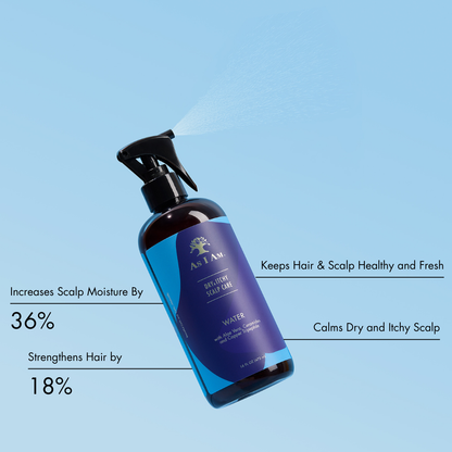 Water voor de verzorging van een droge en jeukende hoofdhuid