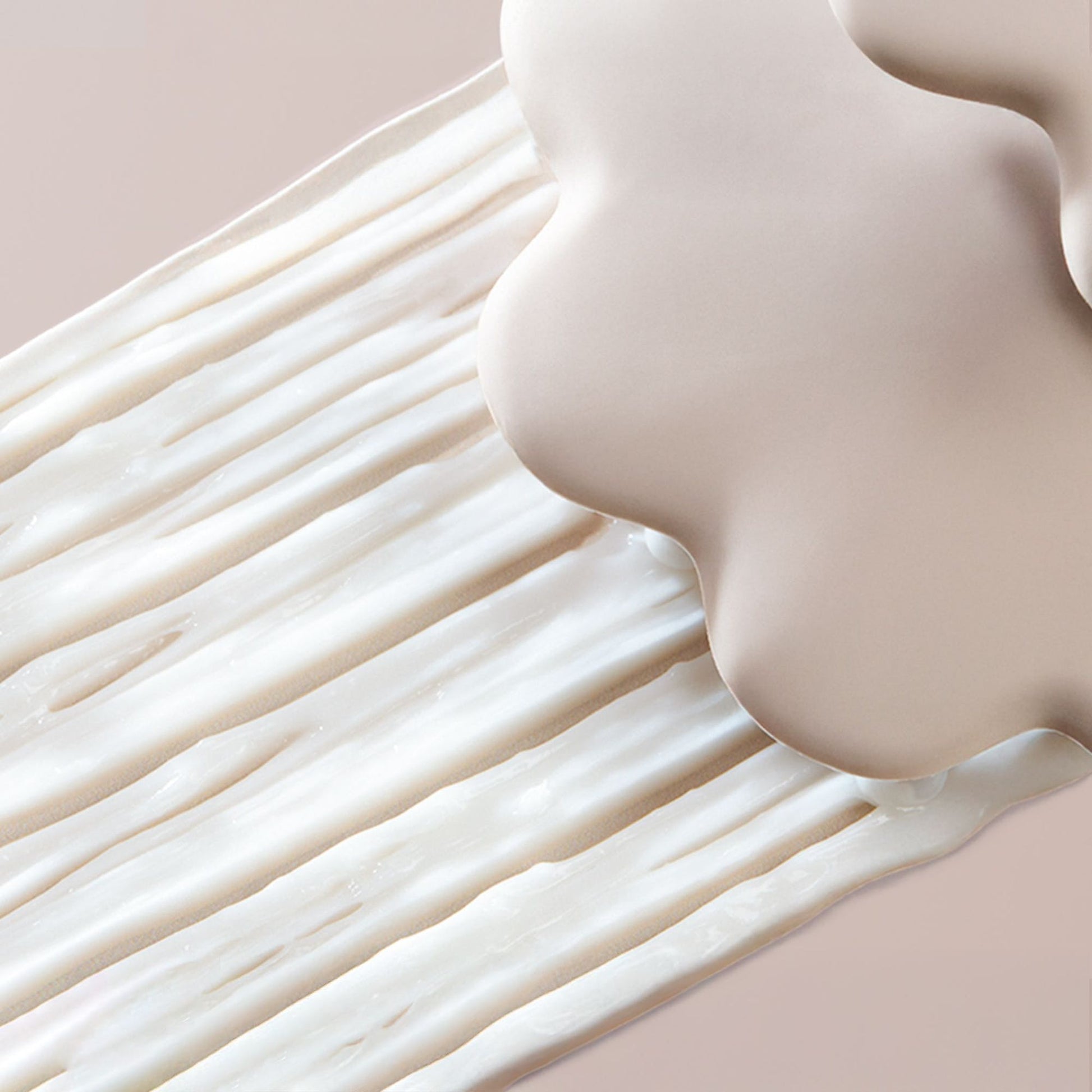 Close-up van een glad, beige gekleurd oppervlak met een soft focus effect.