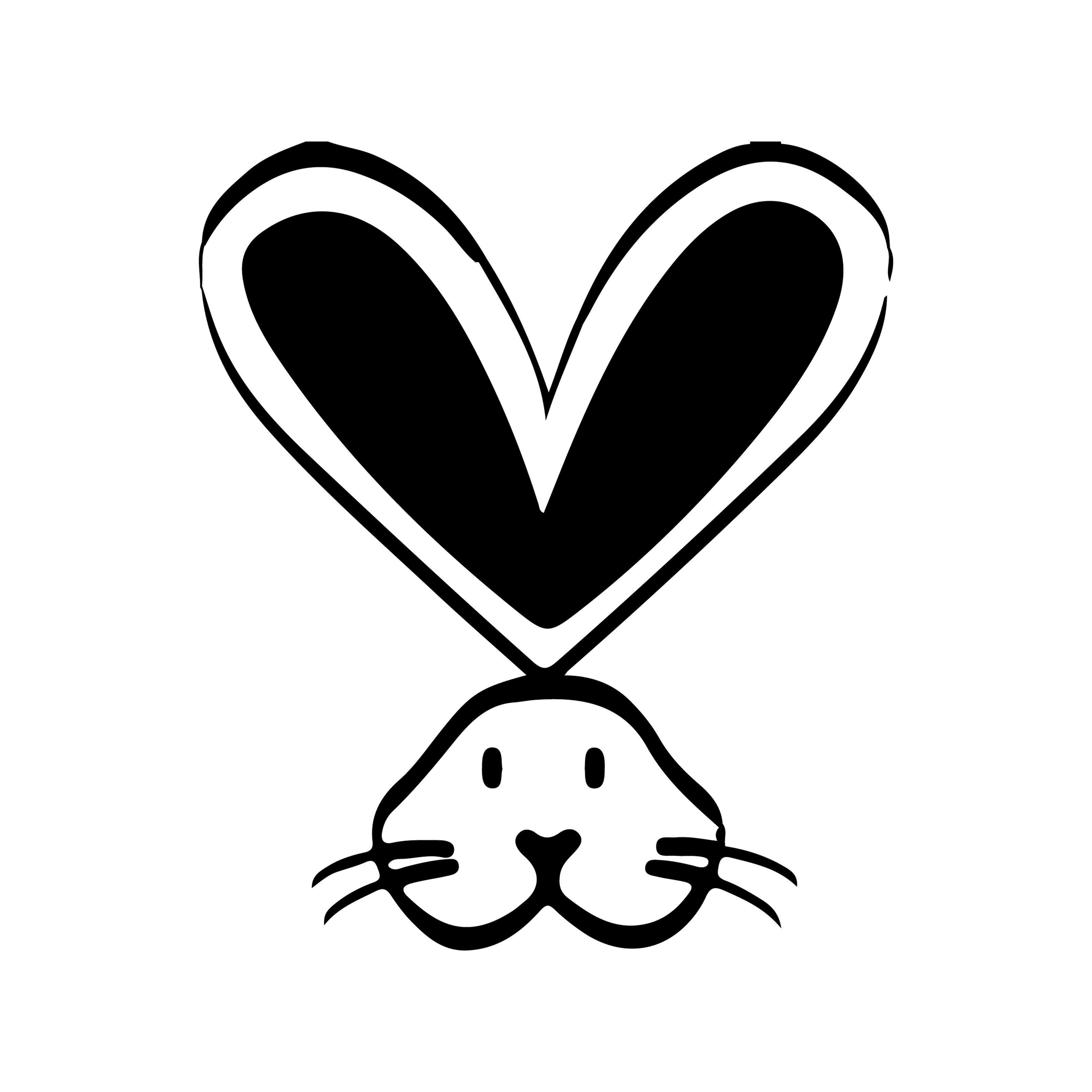 Wreedheidvrij en veganistisch logo