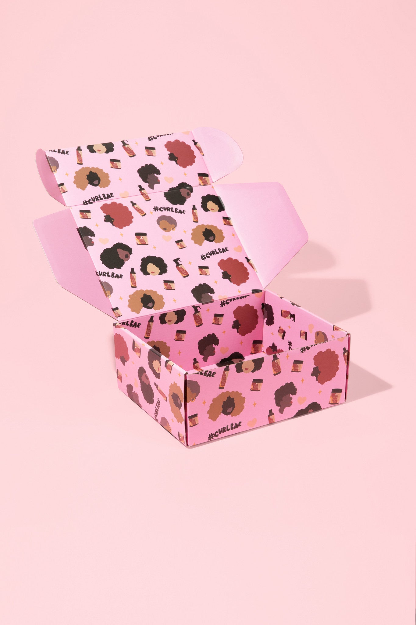 As I Am CurlBea Box - middelgrote geschenkdoos met zorgvuldig samengestelde haarverzorgingsproducten 