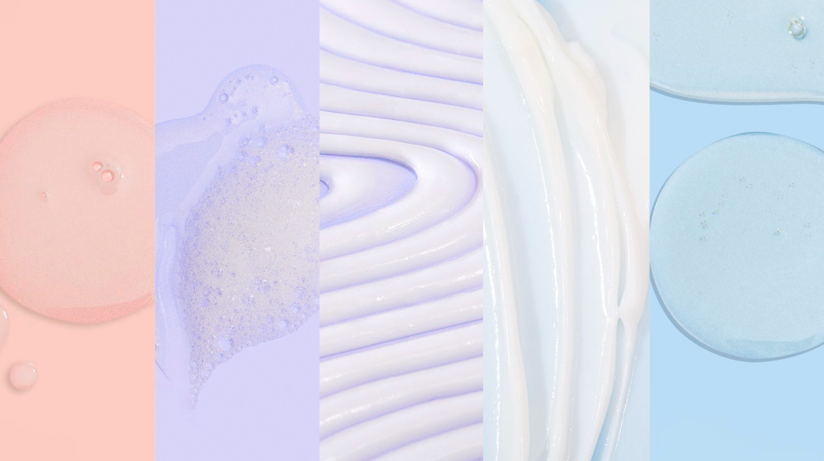 Collage van abstracte pastelkleurenstaal